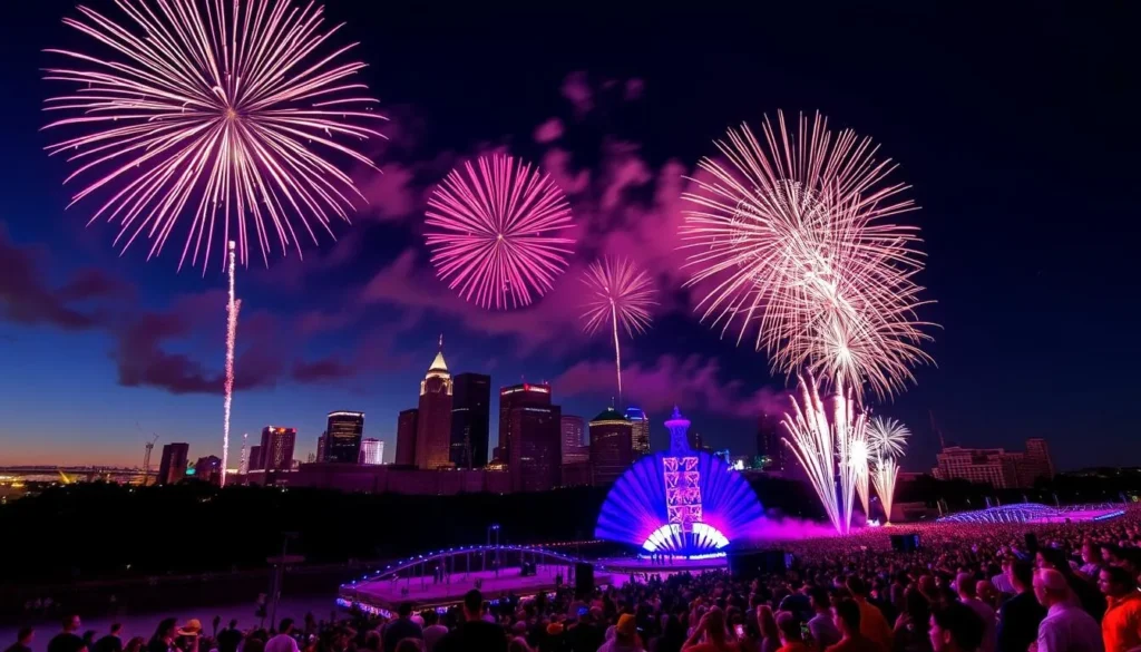 Image of Thunder Over Louisville fireworks display