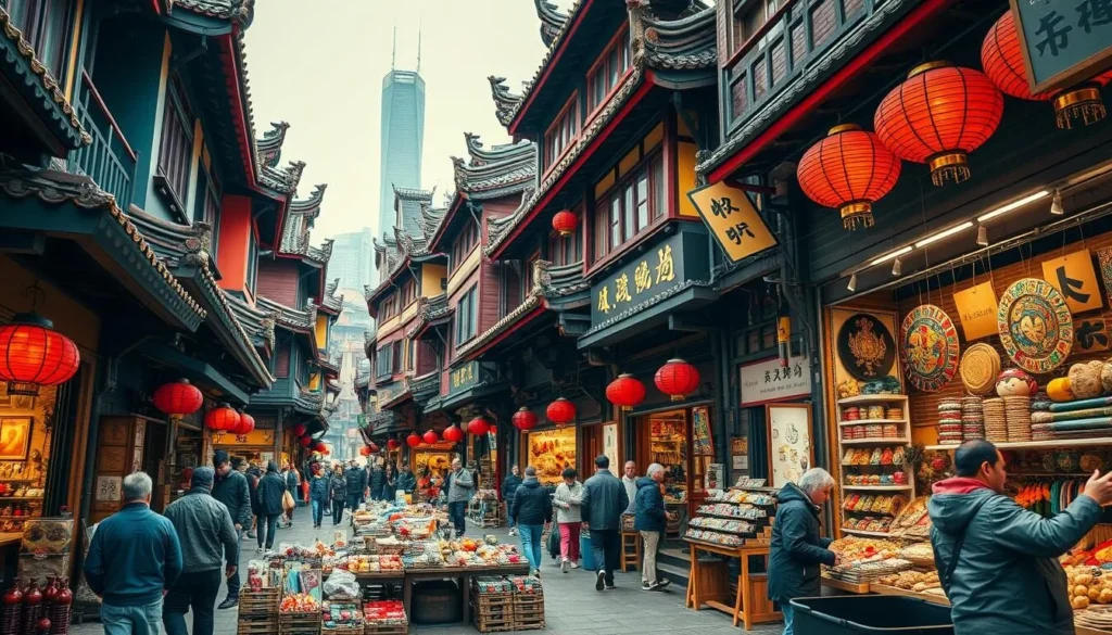 Image of Tianzifang Crafts Area, Shanghai