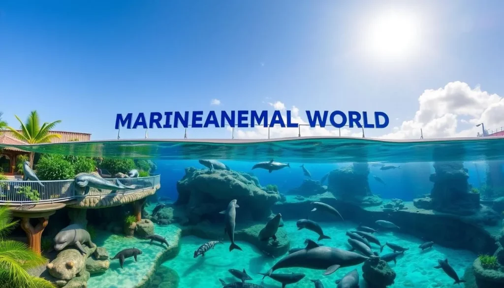 Image of Tiger Beach Ocean Park's Marine Mammal World