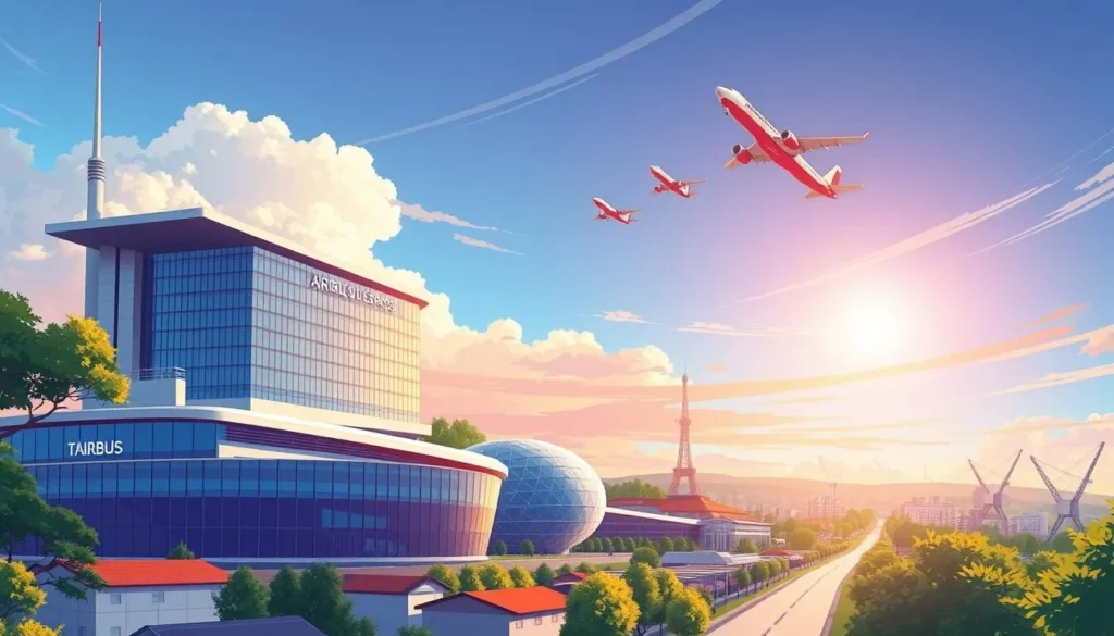 Image of Toulouse's aviation landscape or a notable aviation-related landmark Image of Toulouse's aviation landscape or a notable aviation-related landmark