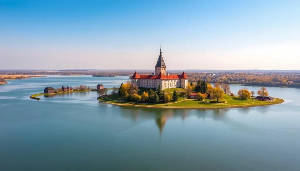 Image of Trakai Island Castle on Lake Galve