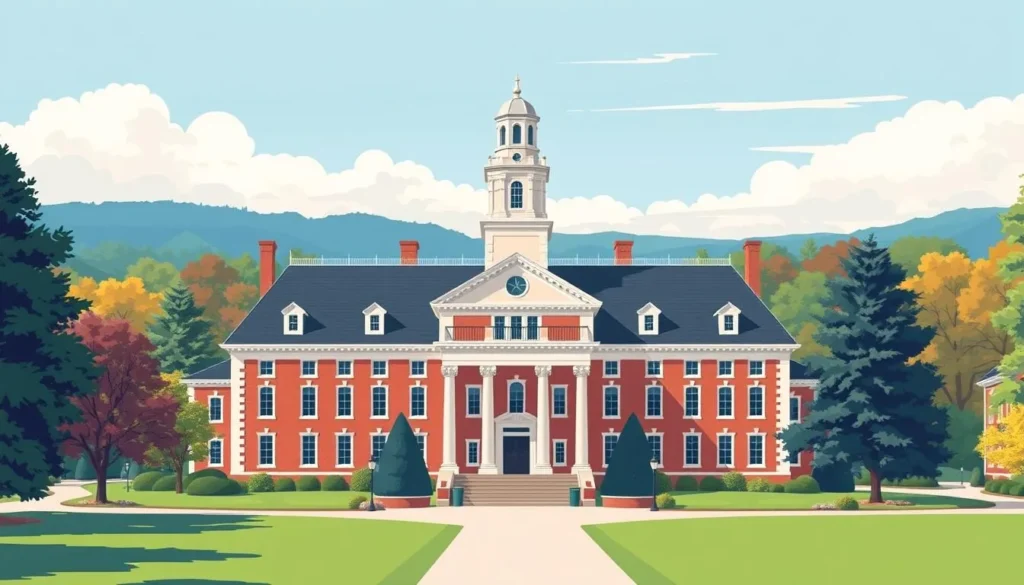Image of Vassar College's Main Building