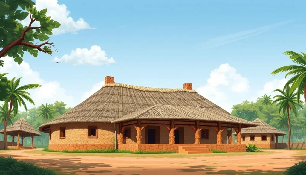 Image of Villa Karo cultural center in Grand-Popo, Benin