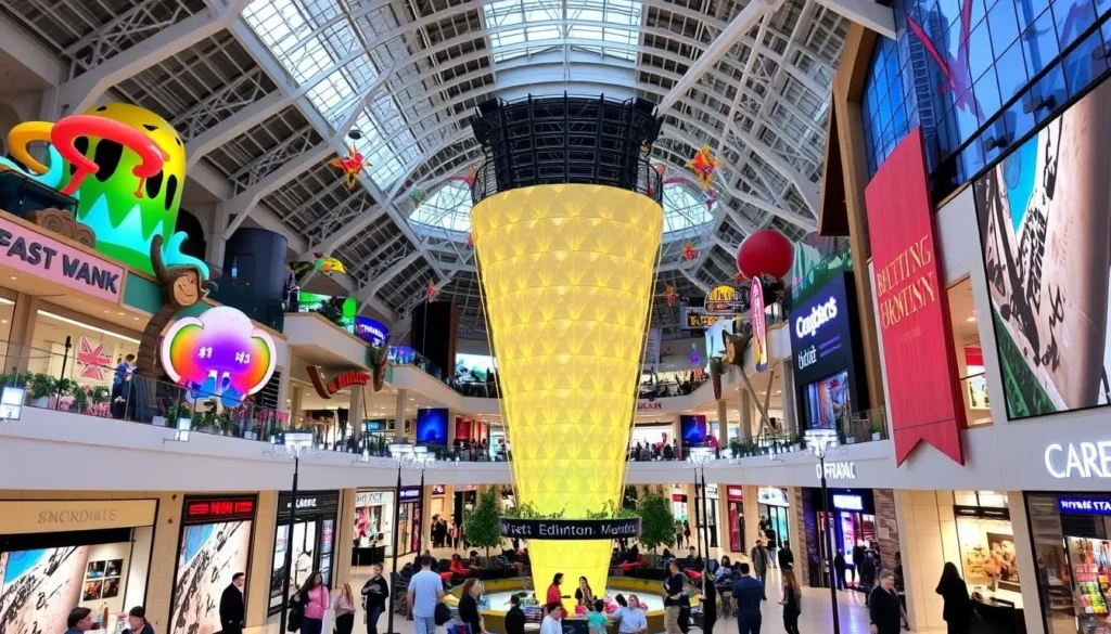 Image of West Edmonton Mall's interior