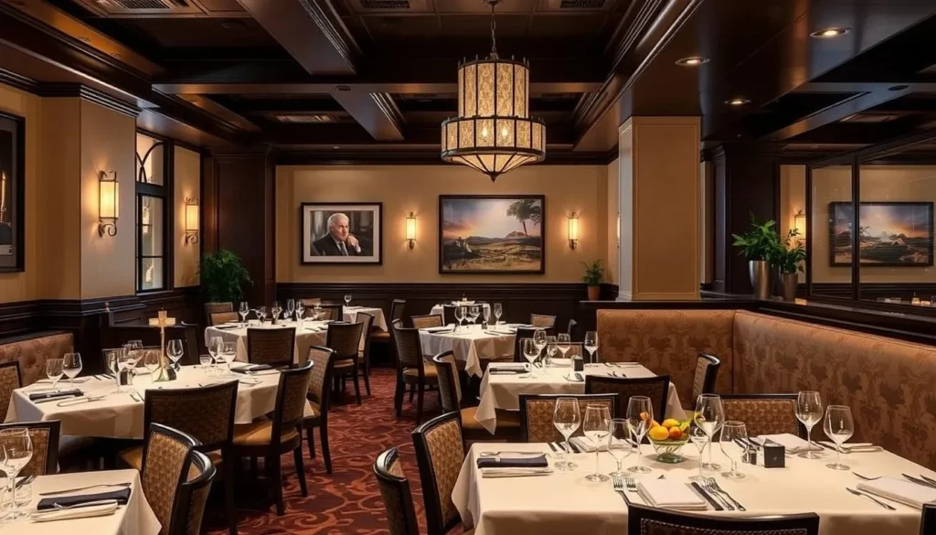 Image of Wilder's Steakhouse's elegant dining area