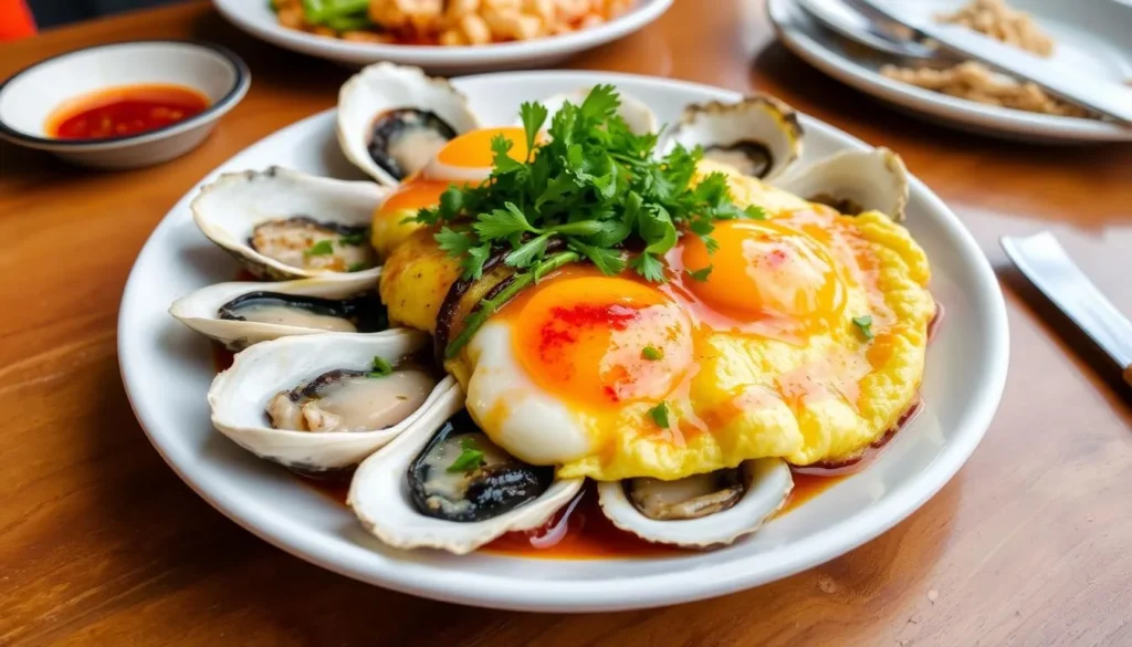 Image of Wing Seong Fatty's Restaurant's oyster omelette