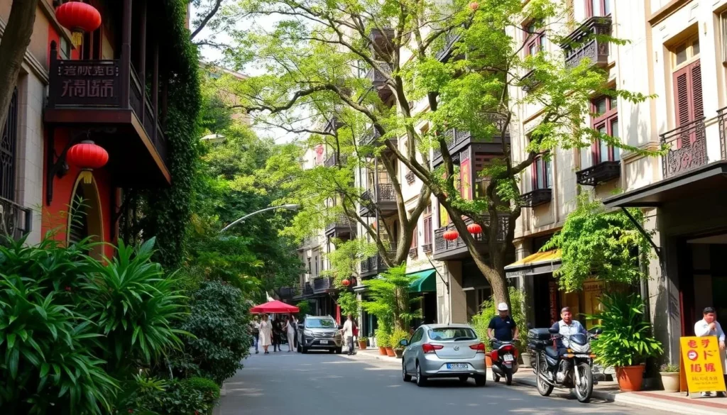 Image of Wukang Road in the Former French Concession, Shanghai