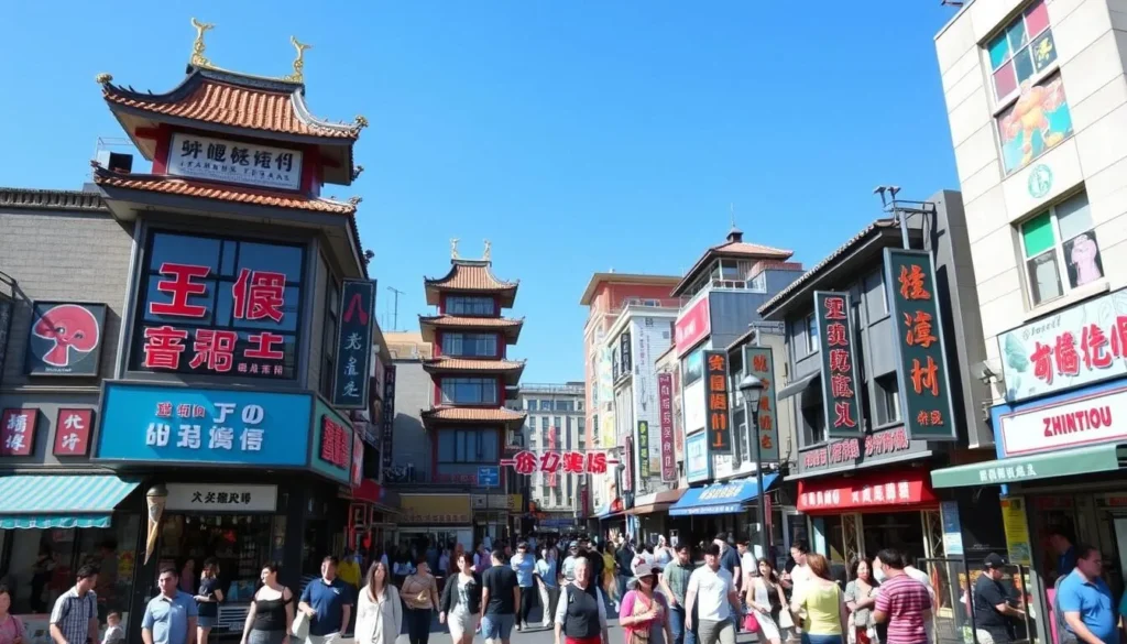 Image of Xinjiekou shopping district