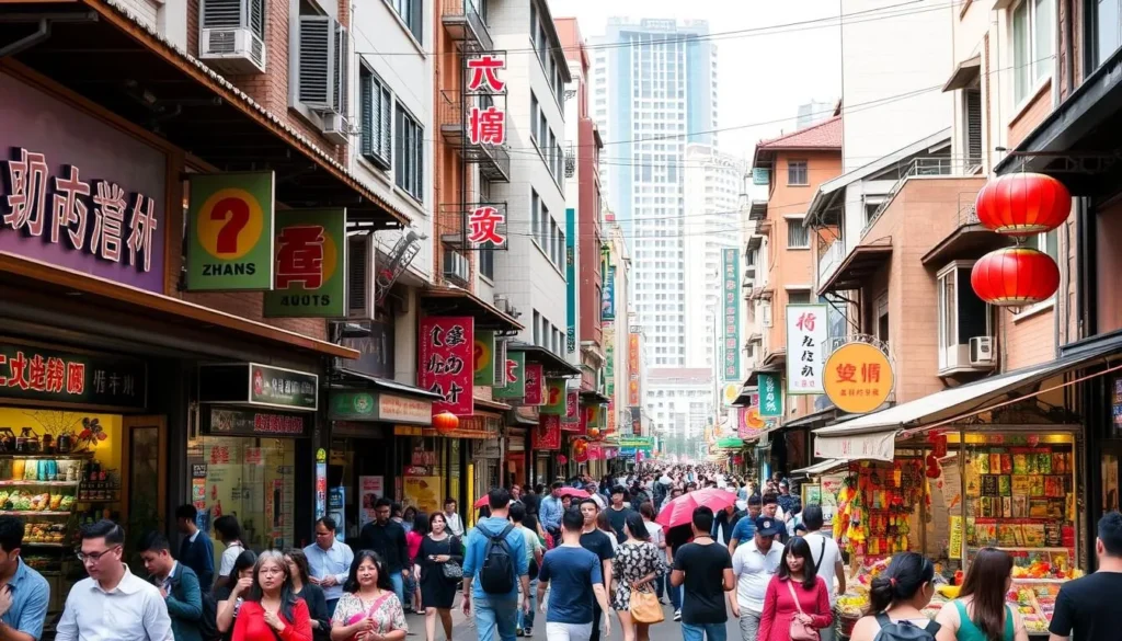 Image of Zhongjie shopping street Shenyang