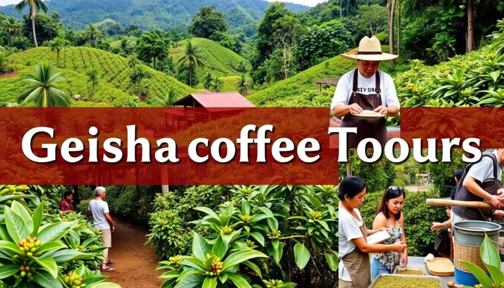 Image of a Geisha coffee tour in Boquete