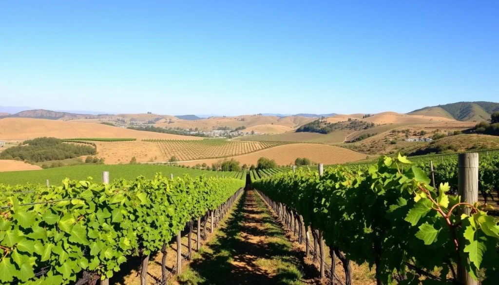 Image of a Livermore Valley vineyard