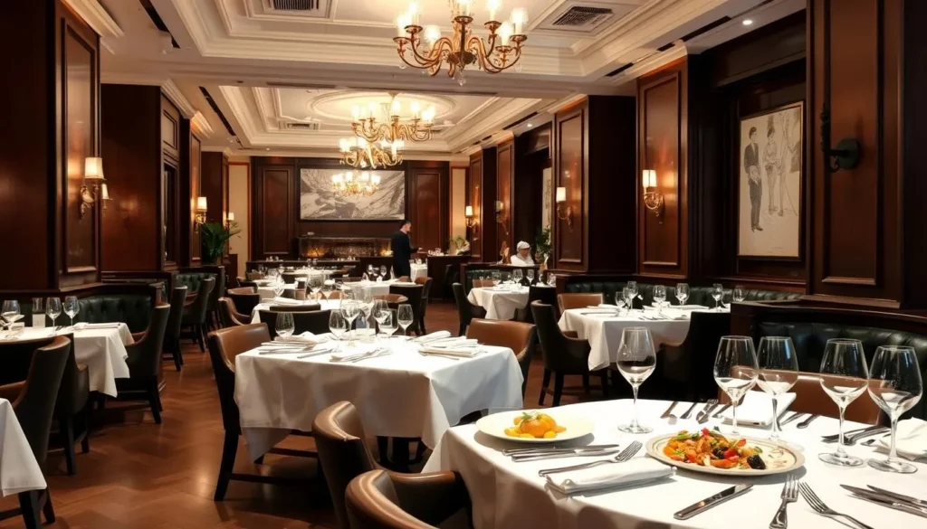 Image of a Michelin-starred restaurant in San Sebastián