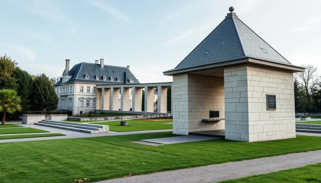 Image of a WWII memorial in Luxembourg
