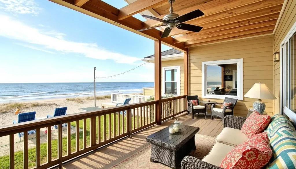 Image of a beachfront vacation rental in Michigan City