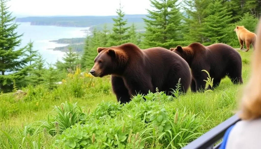 Image of a bear viewing tour in Homer, Alaska