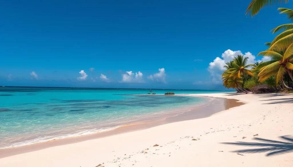 Image of a beautiful Grenada beach during the dry season Image of a beautiful Grenada beach during the dry season