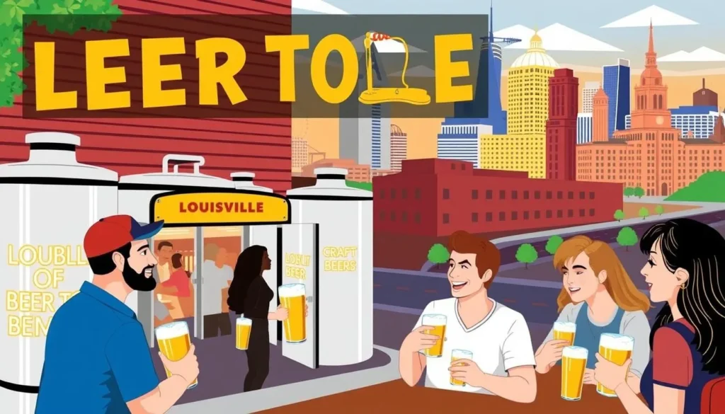 Image of a beer tour in Louisville