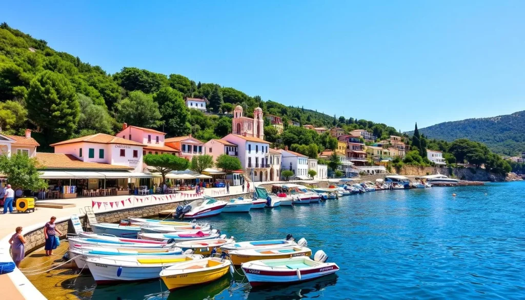 Image of a boat rental company in Parga Image of a boat rental company in Parga