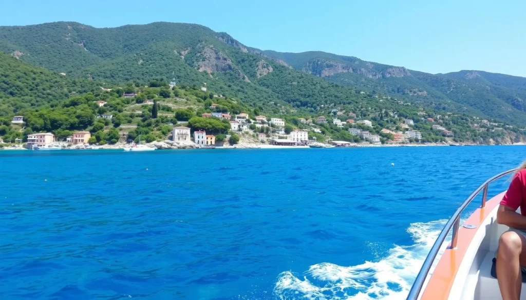 Image of a boat tour in Kefalonia Image of a boat tour in Kefalonia