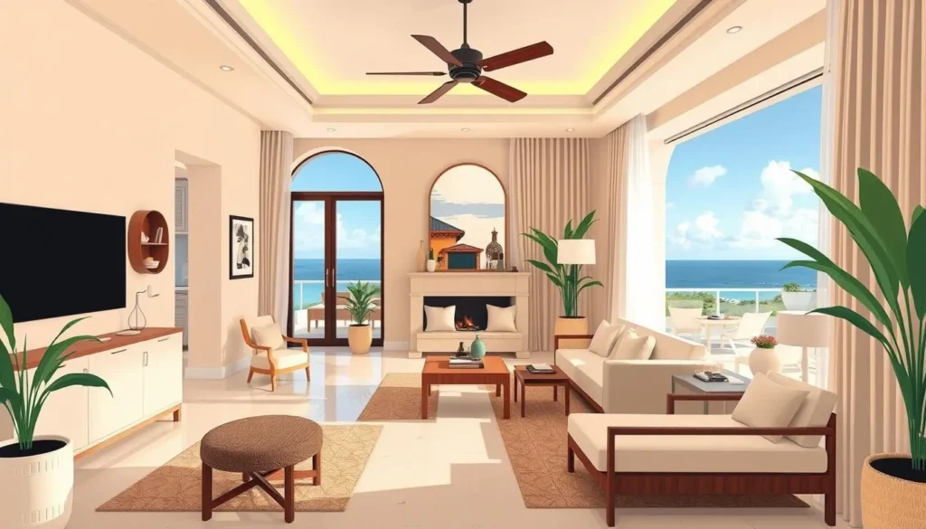Image of a boutique hotel in Jan Thiel, Curacao, with stylish decor and a cozy atmosphere.