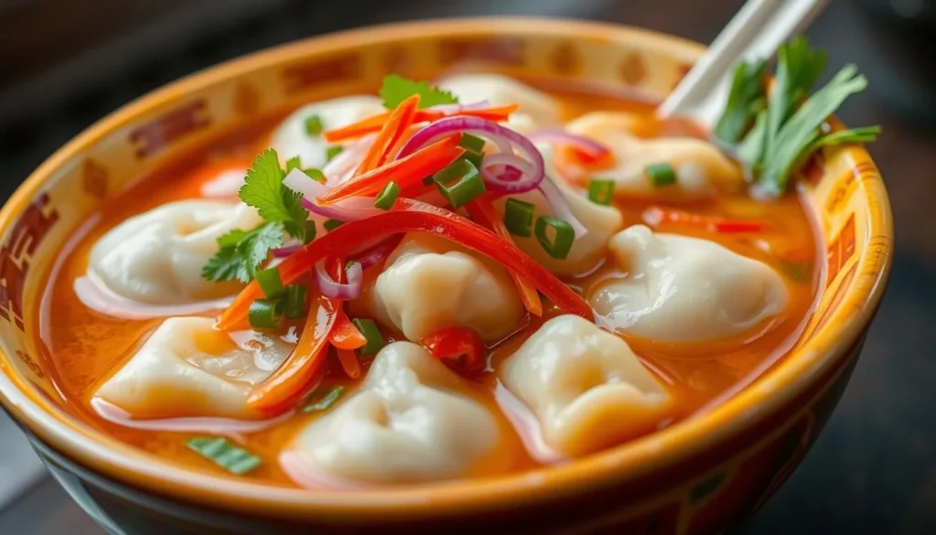 Image of a bowl of Pancit Molo