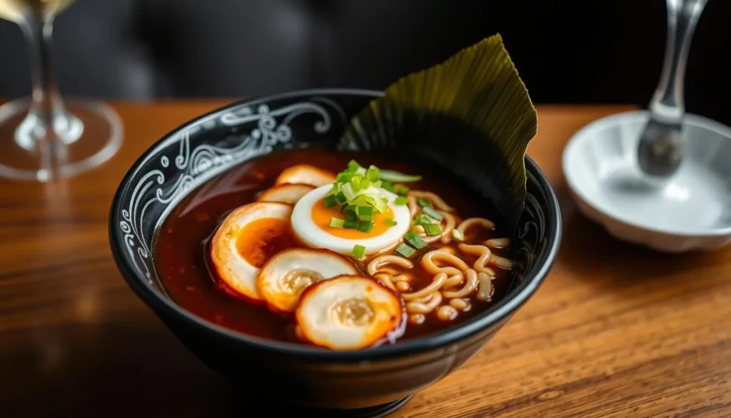 Image of a bowl of Toyama Black Ramen