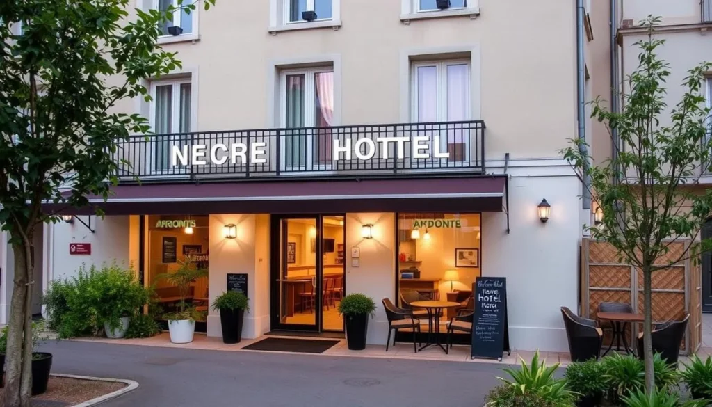 Image of a budget-friendly hotel in Bordeaux
