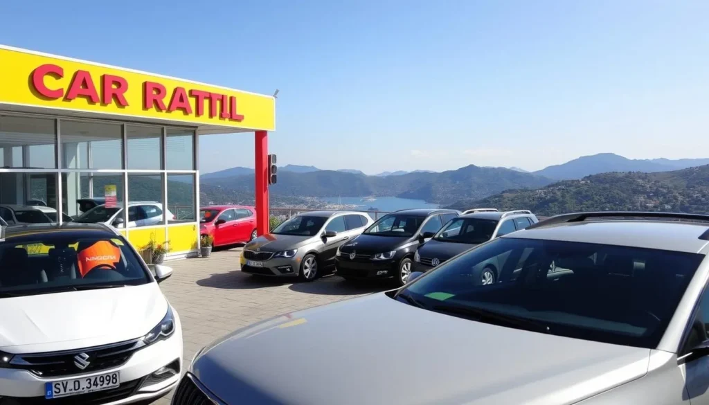 Image of a car rental agency in Halkidiki Image of a car rental agency in Halkidiki