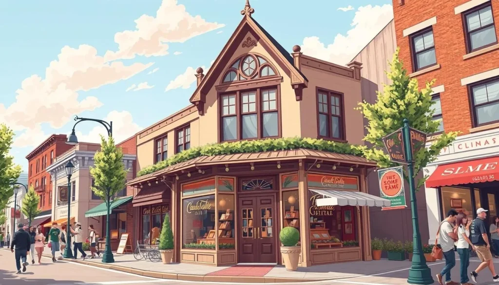 Image of a charming boutique in downtown Kalamazoo