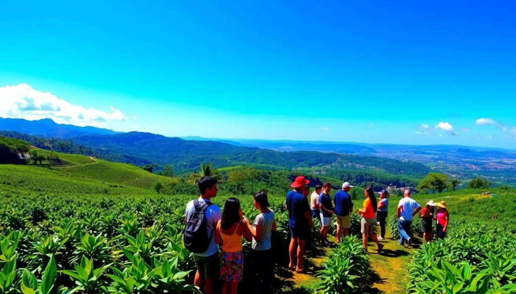 Image of a coffee farm tour near Medellin