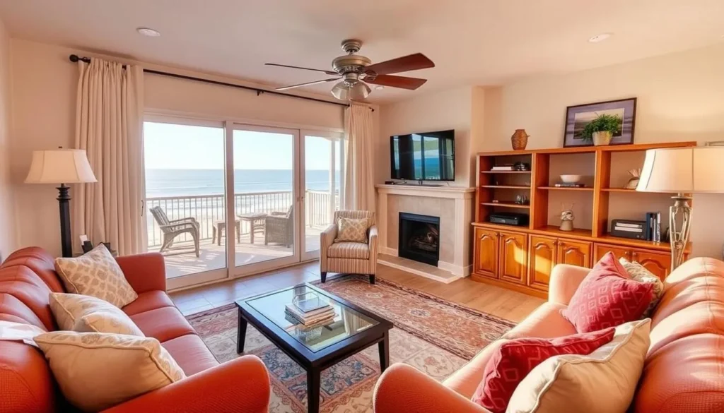 Image of a cozy Newport Beach vacation rental