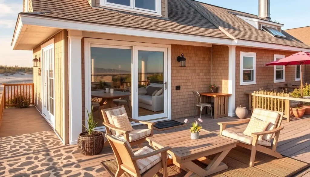 Image of a cozy beach house rental in York, Maine