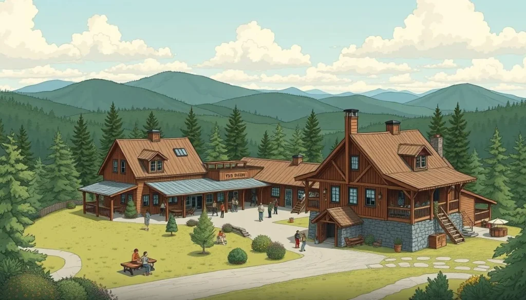Image of a craft brewery in the Catskills
