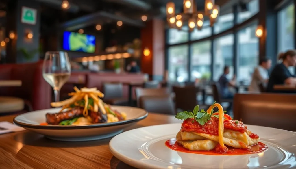 Image of a delicious meal at a Vancouver restaurant