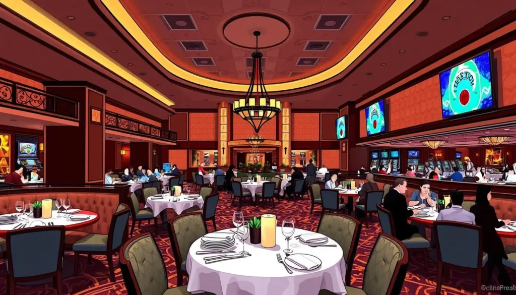 Image of a dining venue at Horseshoe Casino