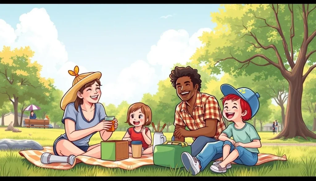 Image of a family enjoying a day out in Gainesville