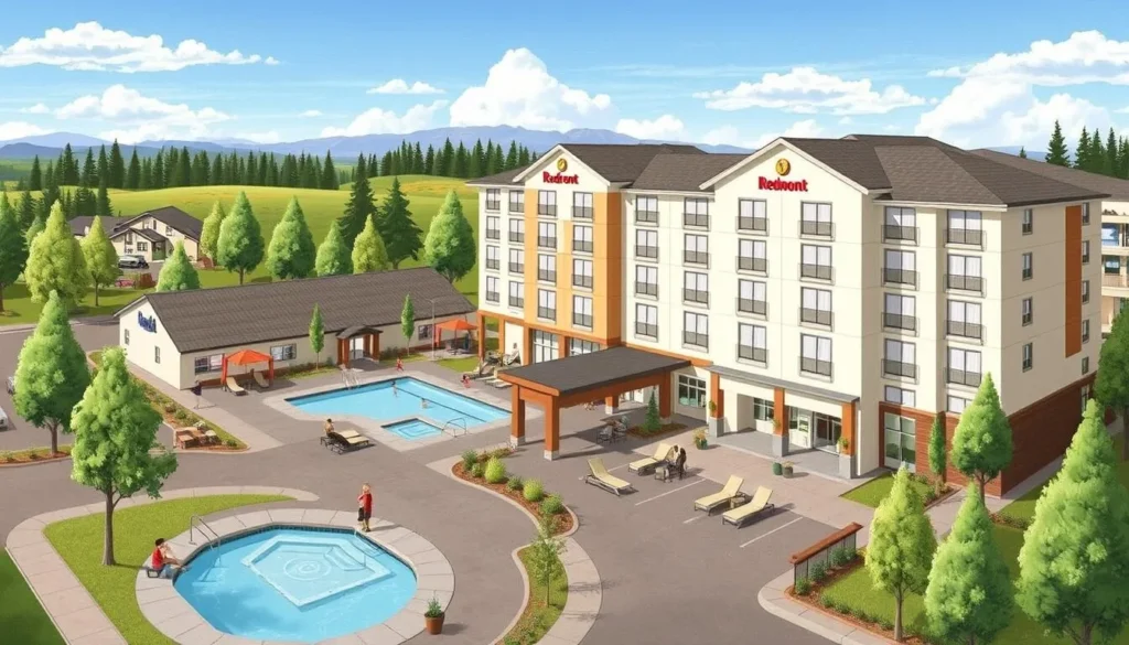 Image of a family-friendly hotel in Redmond