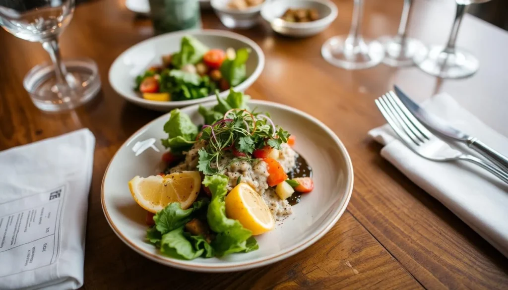 Image of a farm-to-table meal at Grazin' in Hudson, NY