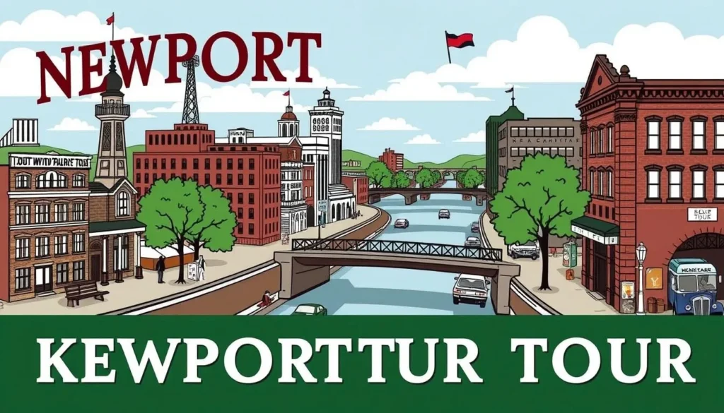 Image of a guided tour in Newport, Kentucky, highlighting its gangster past