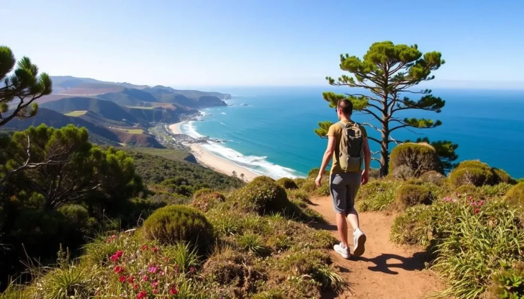 Image of a hiker at Laguna Coast Wilderness Park