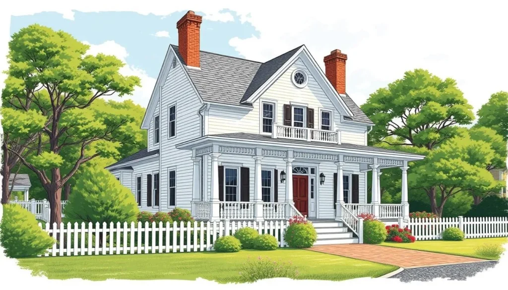 Image of a historic home in Cape Charles