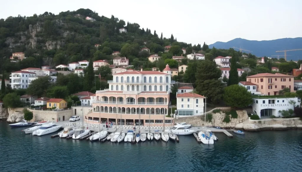 Image of a hotel in Parga town Image of a hotel in Parga town