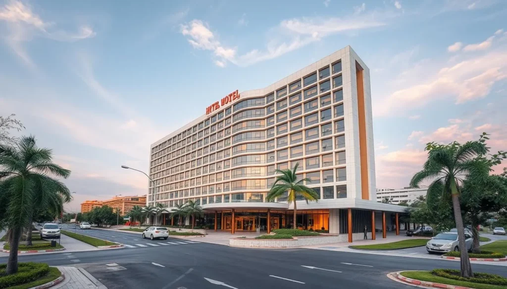 Image of a hotel in the central hotel sector of Brasília