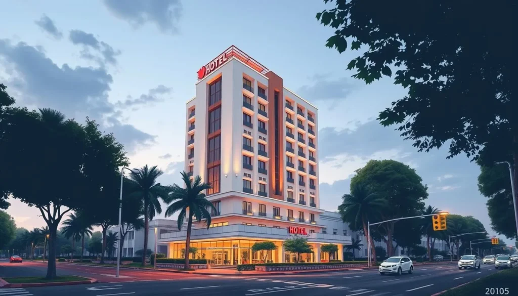 Image of a hotel near Session Road