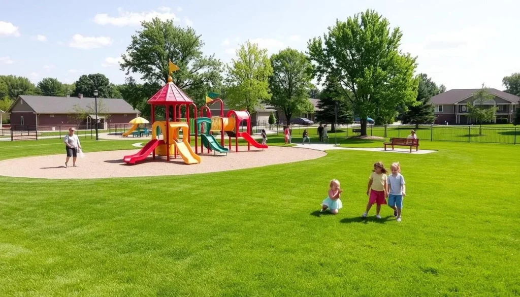 Image of a kid-friendly park in Hammond, Indiana