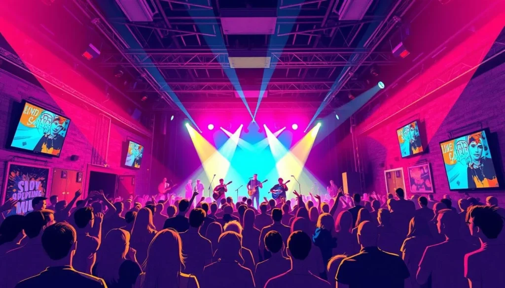 Image of a live music venue in Noblesville, Indiana