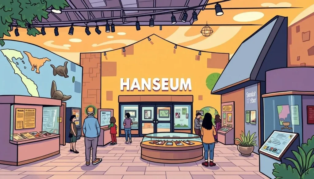 Image of a local museum in Hammond with interactive exhibits