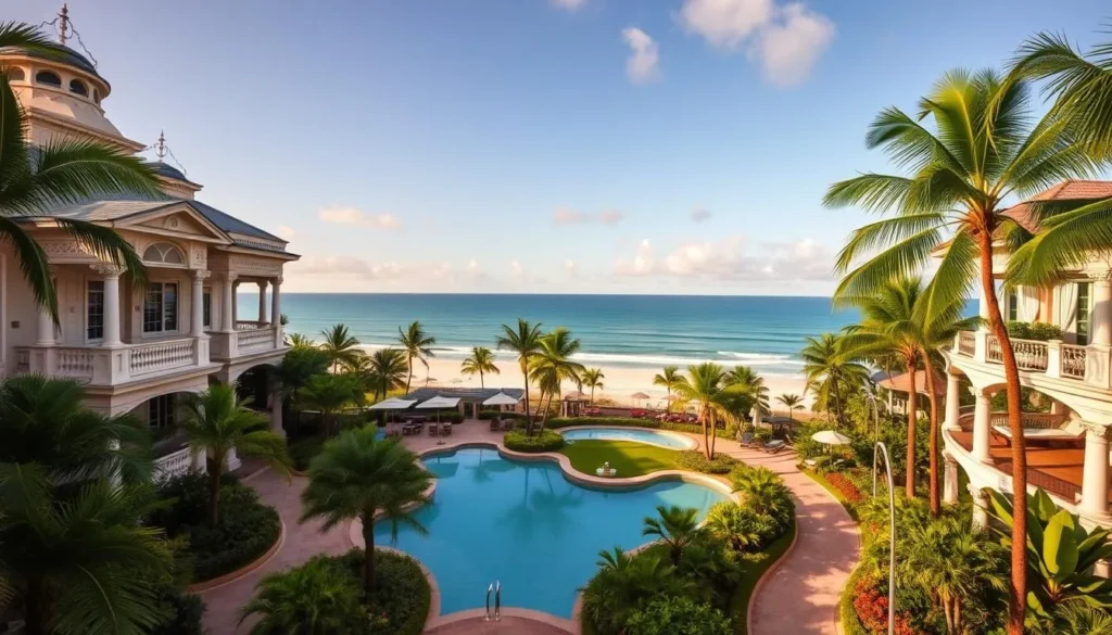 Image of a luxurious Gold Coast resort