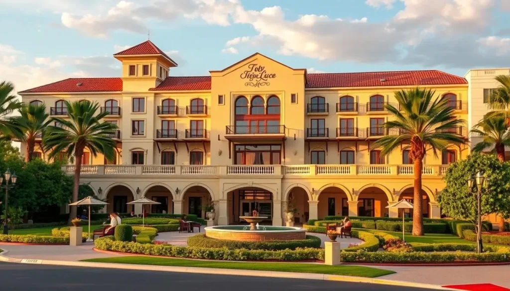 Image of a luxurious hotel in Yorba Linda