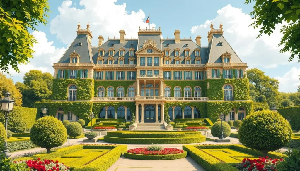 Image of a luxurious hotel near the Palace of Versailles